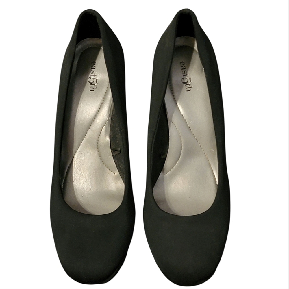 East 5th Black Heels